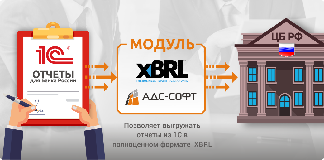 Модуль XBRL для отправки отчетности напрямую в Банк России